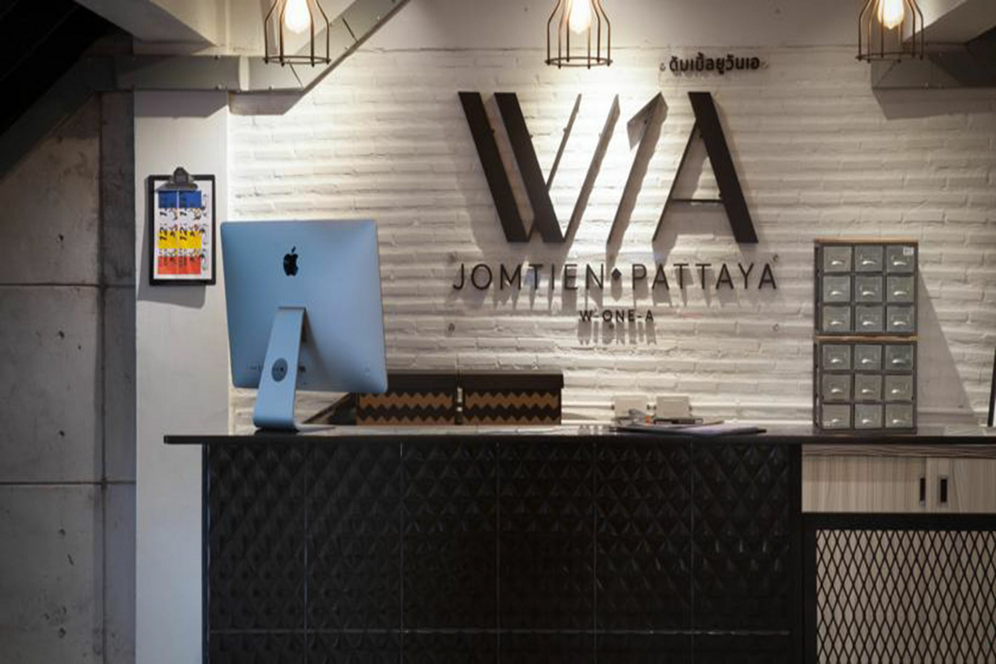 Hotel W1A Jomtien Extérieur photo